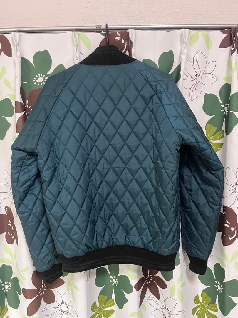 フレッドペリー　未使用品　リバーシブル キルティングジャケット ダークグリーン