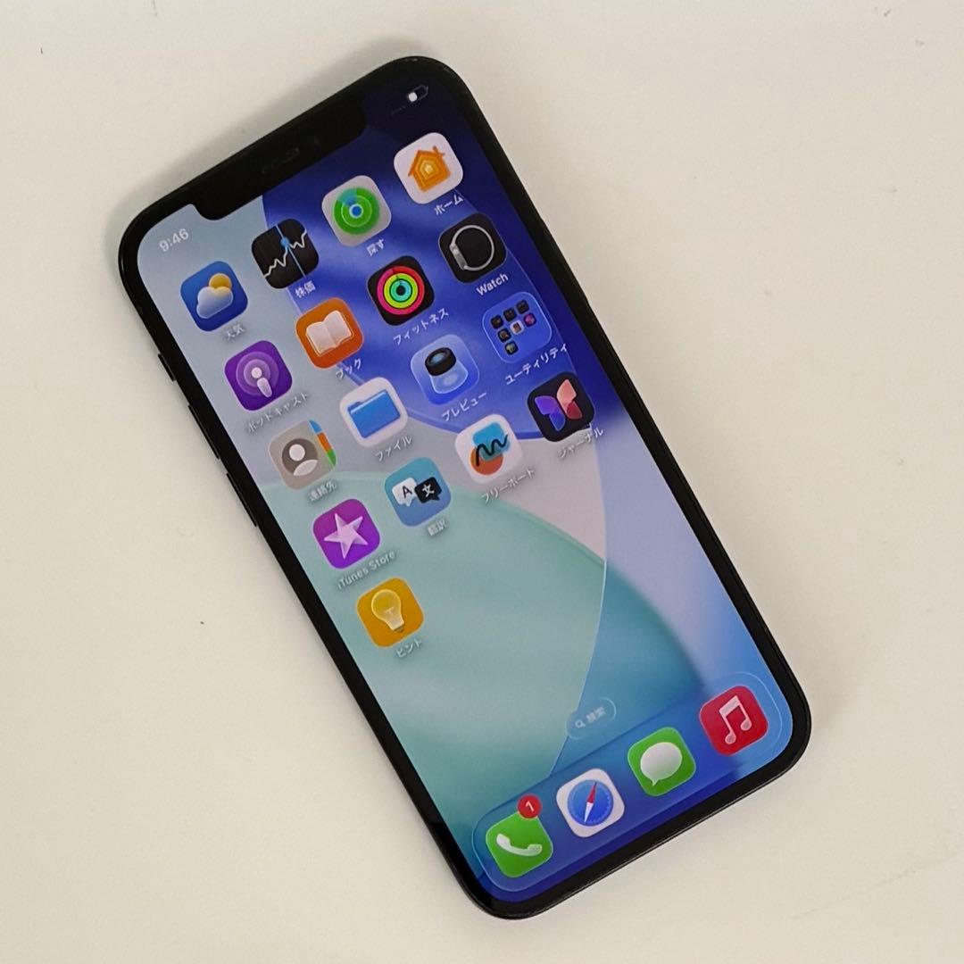 M05【電池新品　100％表示】 iPhone 12　128GB　ブラック