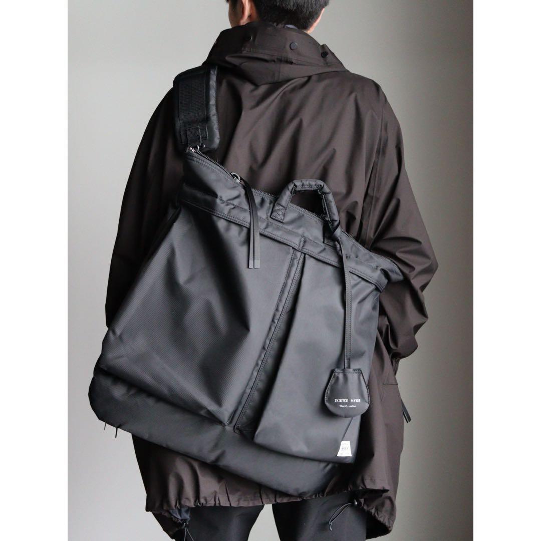【新品】HYKE x PORTER HELMET BAG ヘルメットバッグ　黒