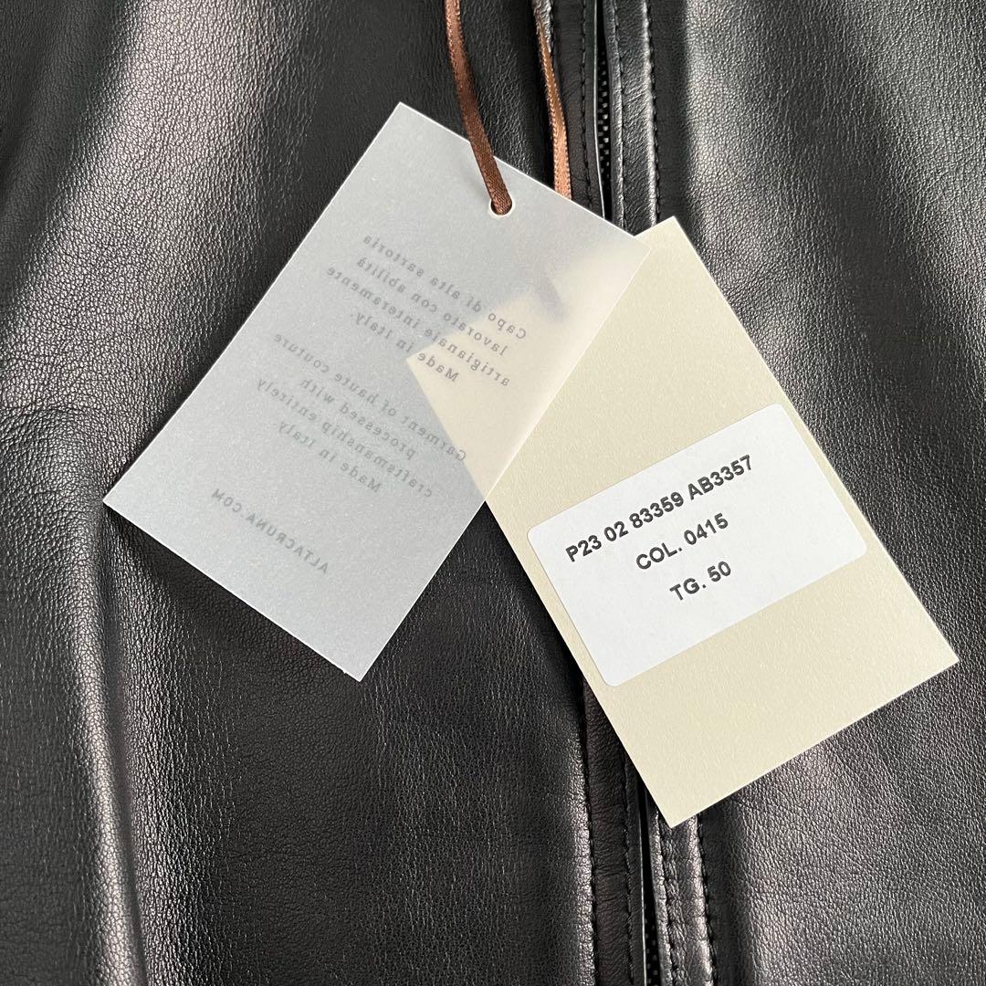 ALTACRUNA ラムレザー　シングルライダース