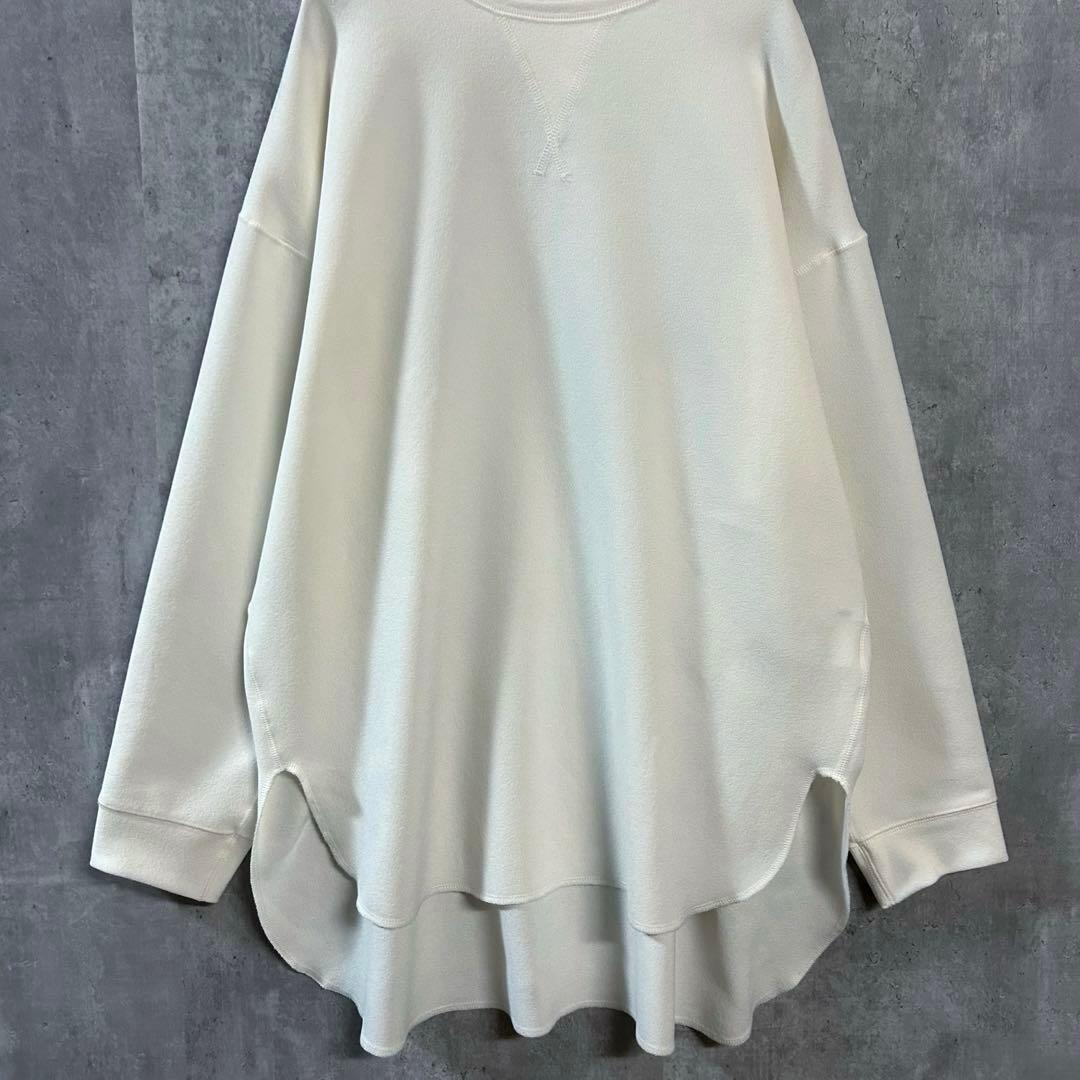 WhimGazetteVガゼットプルオーバーきれいめ素材で大人トレンドライクF