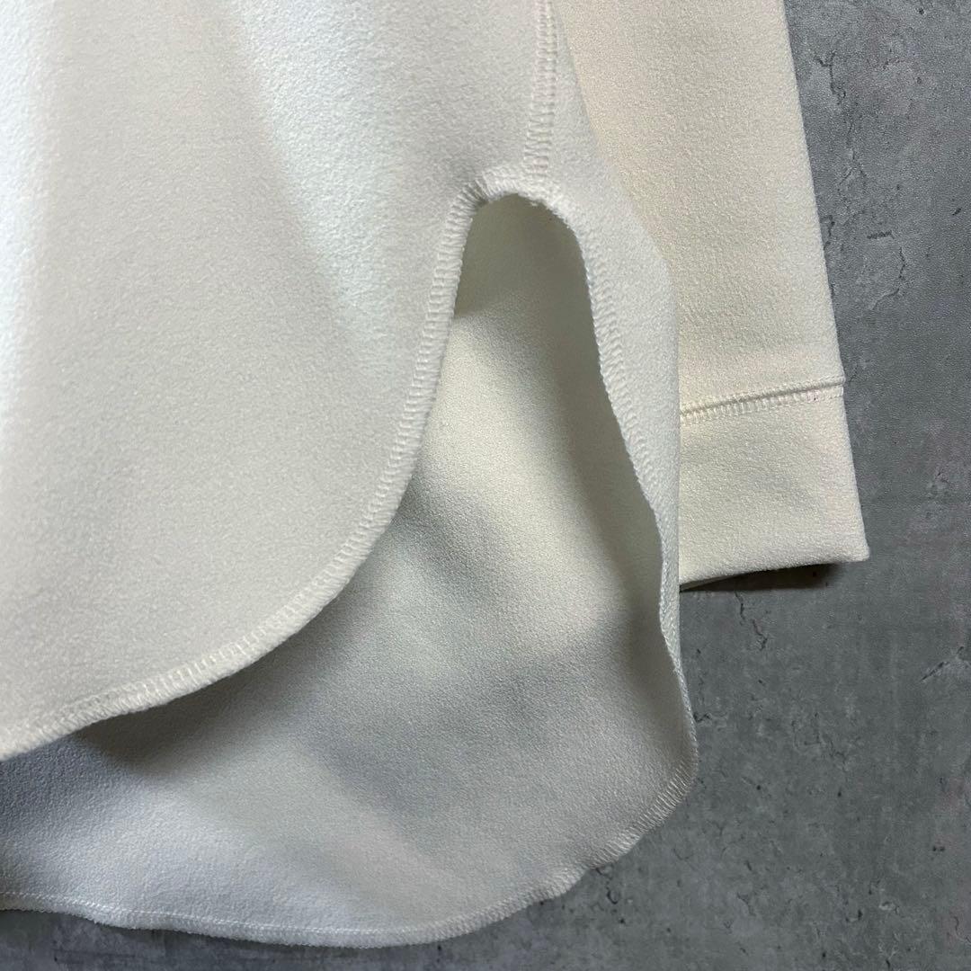 WhimGazetteVガゼットプルオーバーきれいめ素材で大人トレンドライクF