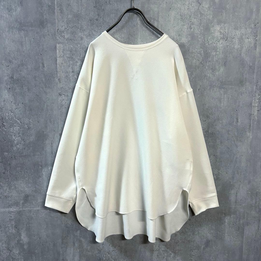 WhimGazetteVガゼットプルオーバーきれいめ素材で大人トレンドライクF