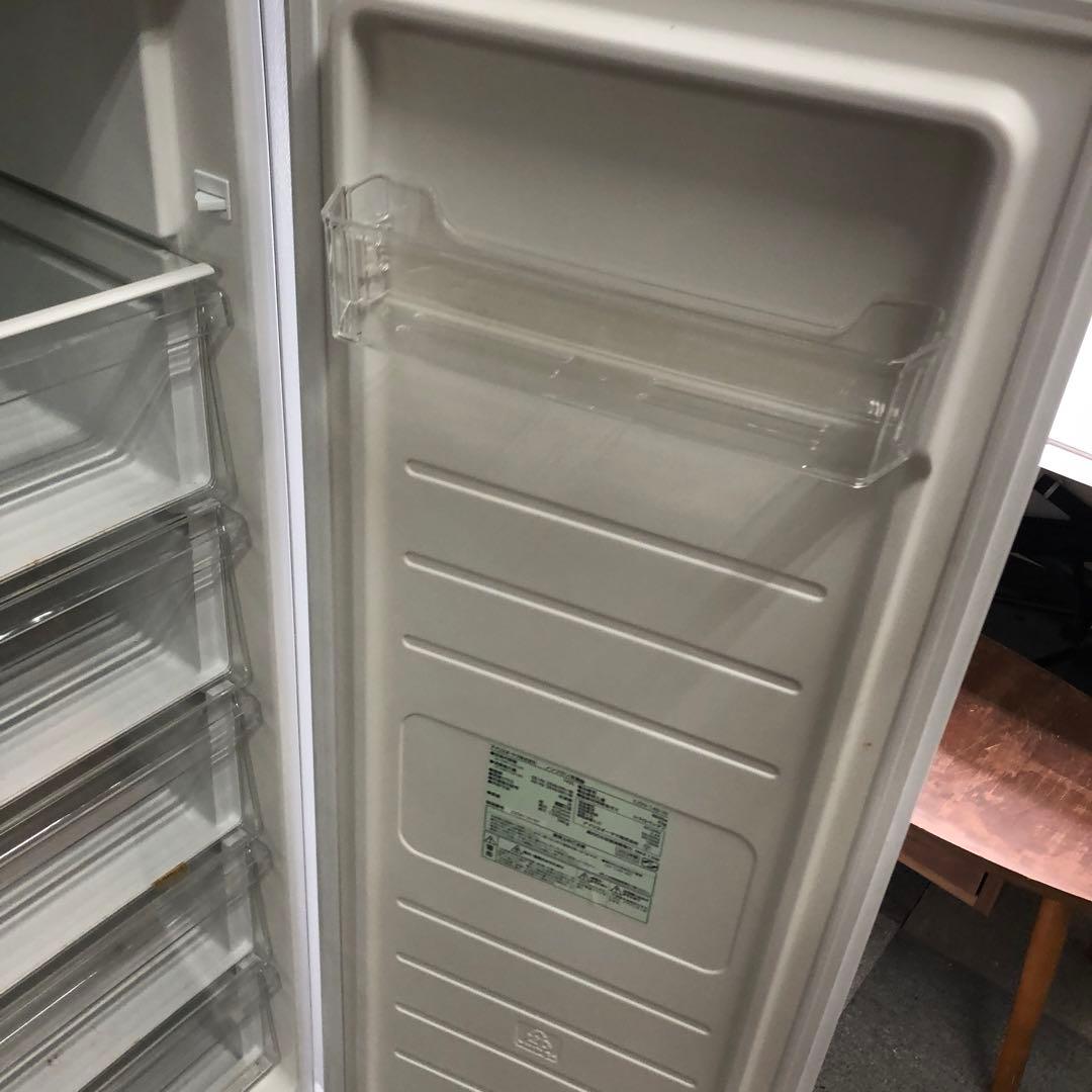 【やや使用感あり】アイリスオーヤマ　ノンフロン冷凍庫　IUSN-14B-W　H