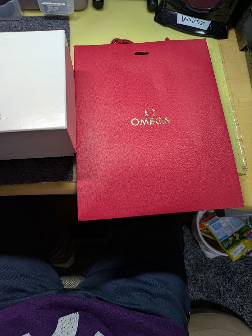 超美品！アンティークOMEGA自動巻き！！付属品完備・おまけつき