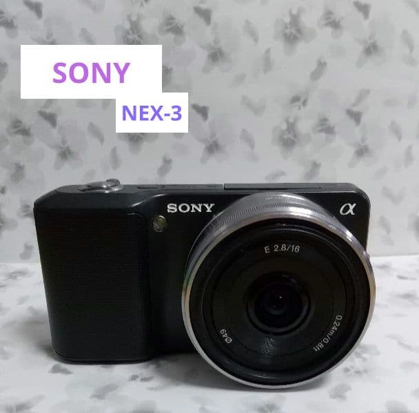 【RN03】SONY NEX-3 デジカメ 本体 シルバー