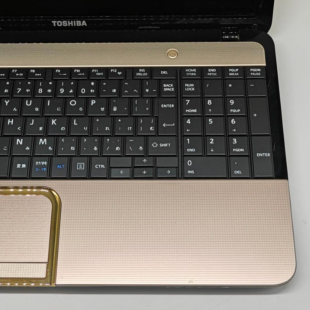【東芝】T552 高性能i7 SSD256GB 8GB ゴールド ノートPC