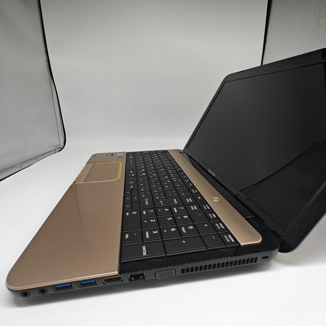 【東芝】T552 高性能i7 SSD256GB 8GB ゴールド ノートPC