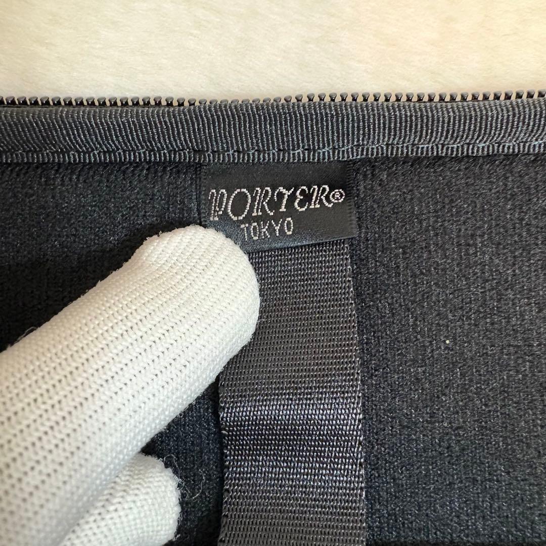 【極美品】　ポーター　PORTER　タブレット　ノートPCケース　赤タグ