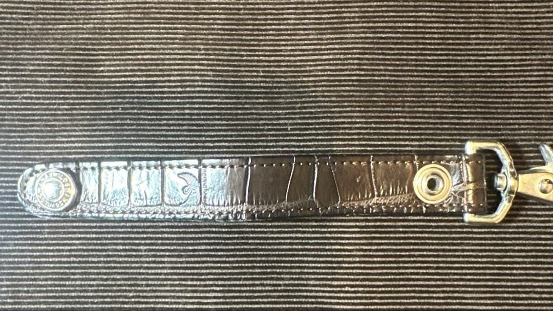 【美品】ワイルドスワンズ ブランチ キーホルダー クロコダイル×サドルプルアップ