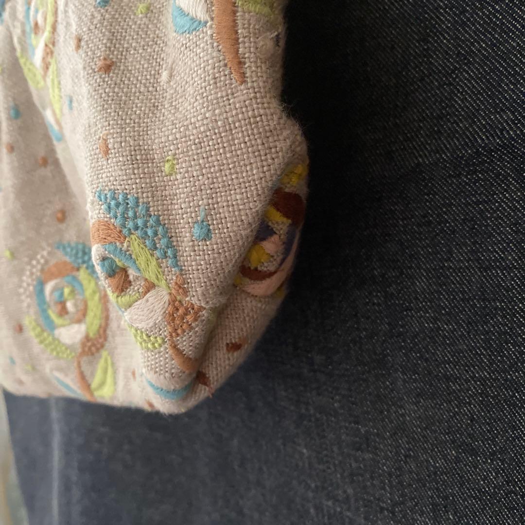 ミナペルホネン生地　がま口バッグ