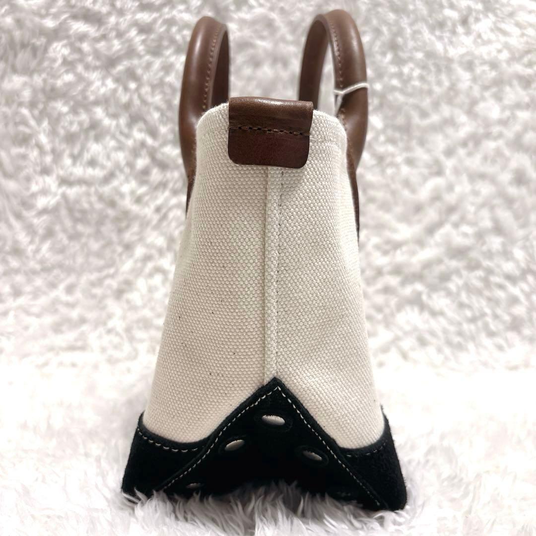 バッグ Hender Scheme campus suede handle tote S