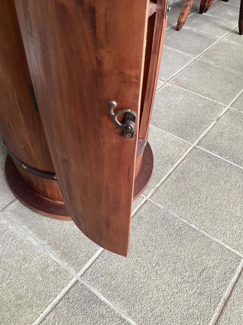 [ pumpkins　]カウンター　テーブル　樽型　バーキャビネット