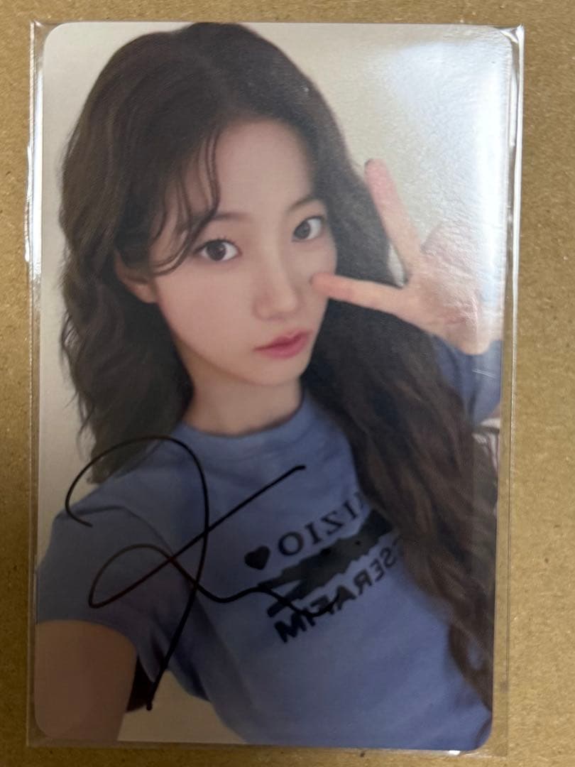 spaghetti 直筆サイン　カズハ