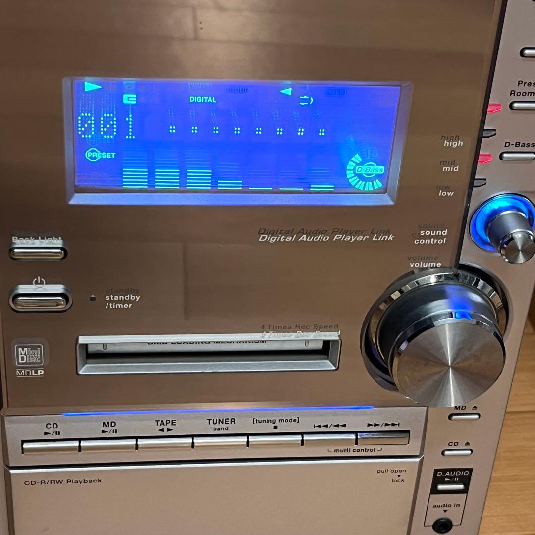 KENWOOD RXD-SV3MD ミニコンポ リモコン付き