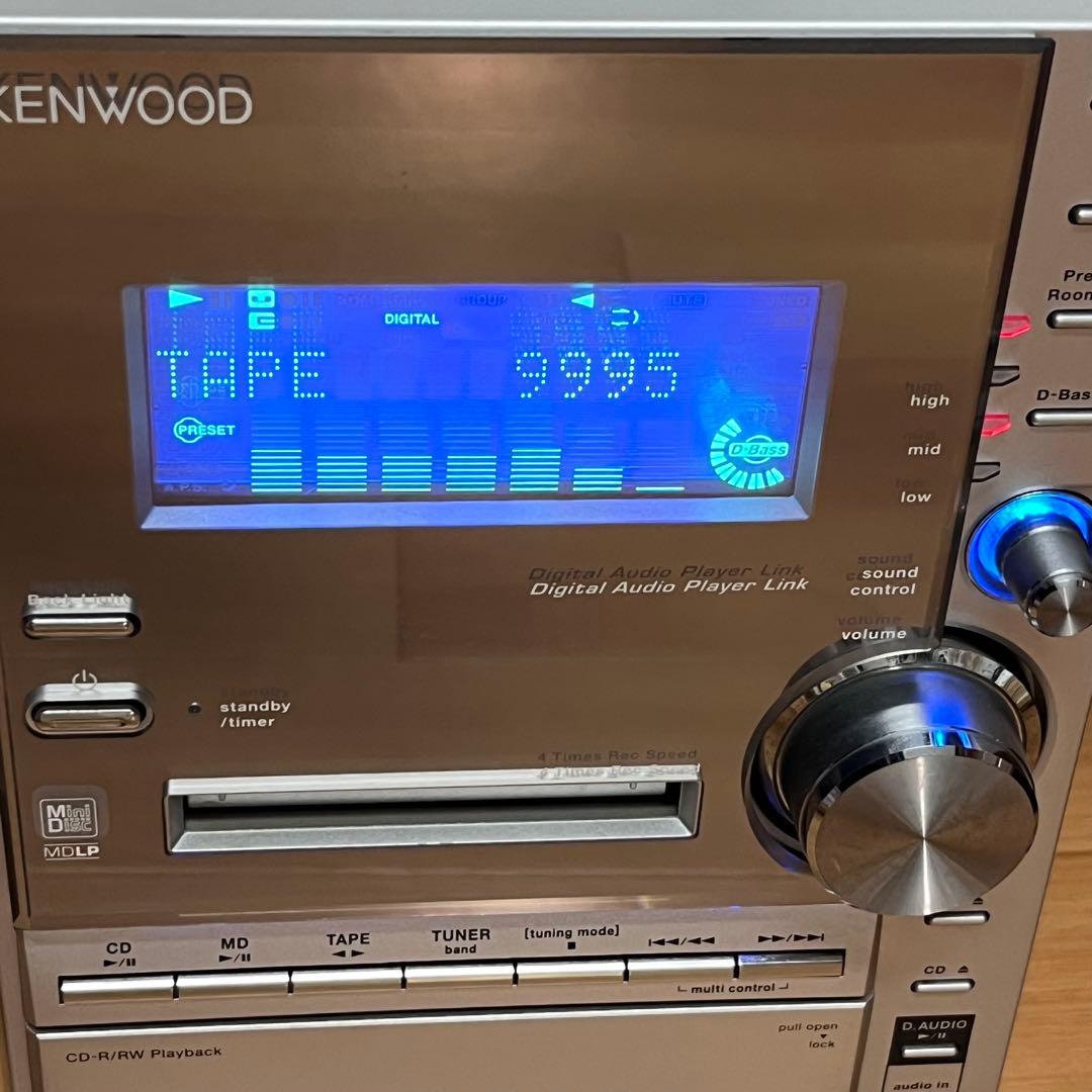 KENWOOD RXD-SV3MD ミニコンポ リモコン付き