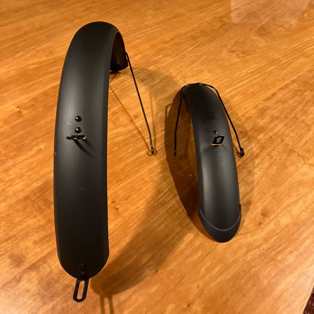 MATE fusion メイト　フュージョン泥よけセット ブラック 前後用