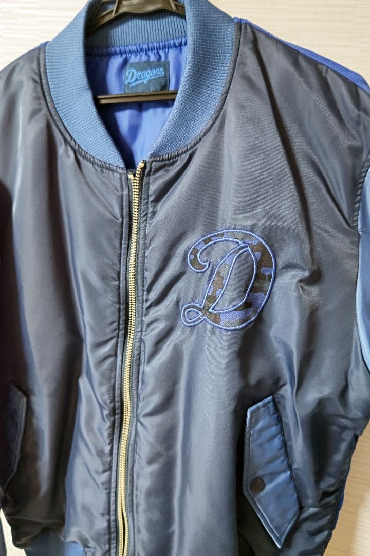 中日ドラゴンズ MA1 ジャケット L