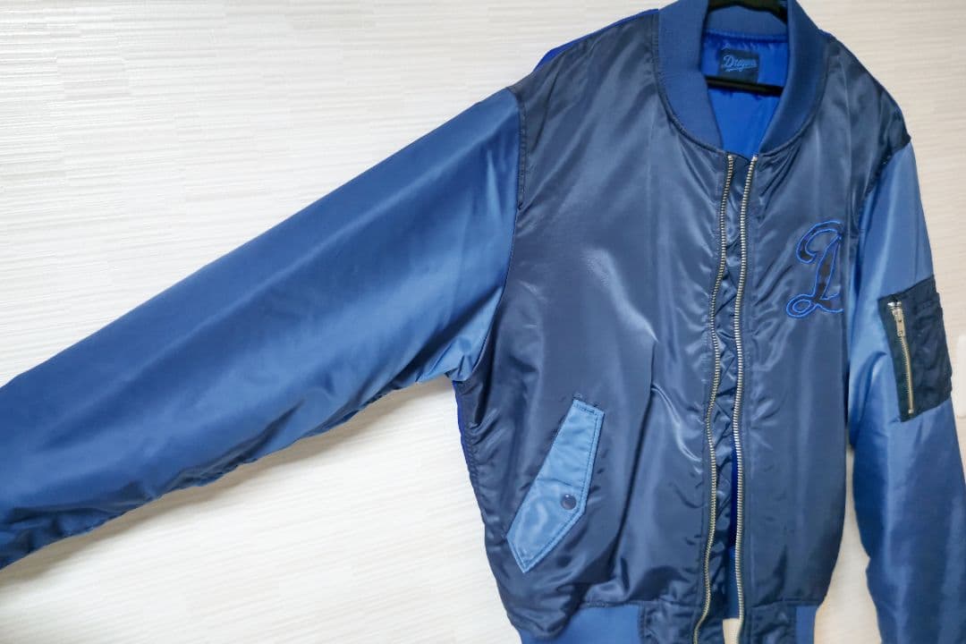 中日ドラゴンズ MA1 ジャケット L