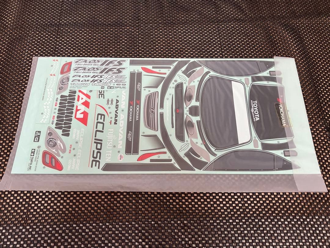 タミヤ ECLIPSE ADVAN SC430 ボディ&ステッカーセット【新品】