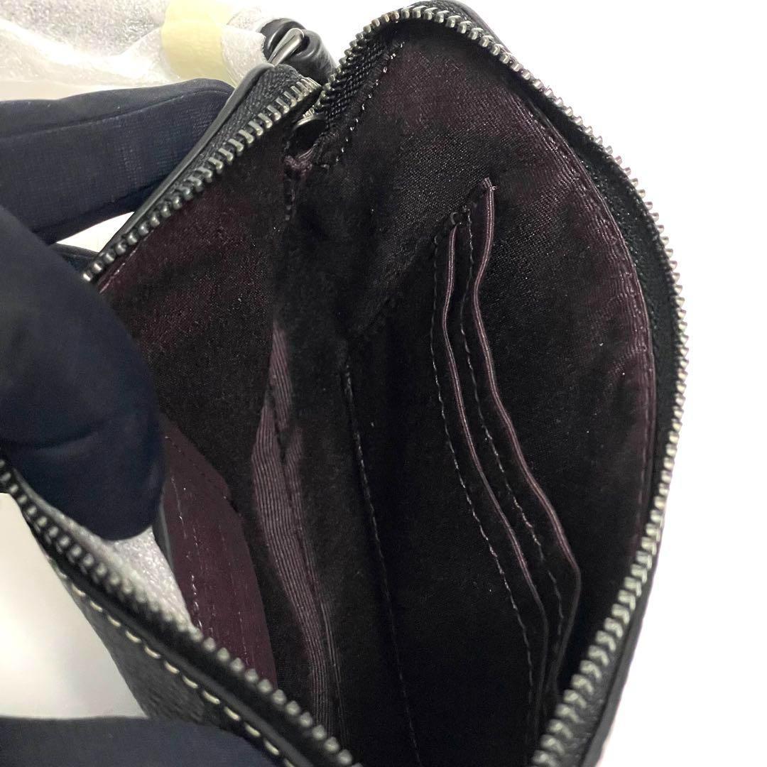 ✨未使用品✨DISNEY×COACHコーナージップ ポーチ ウインクミッキー