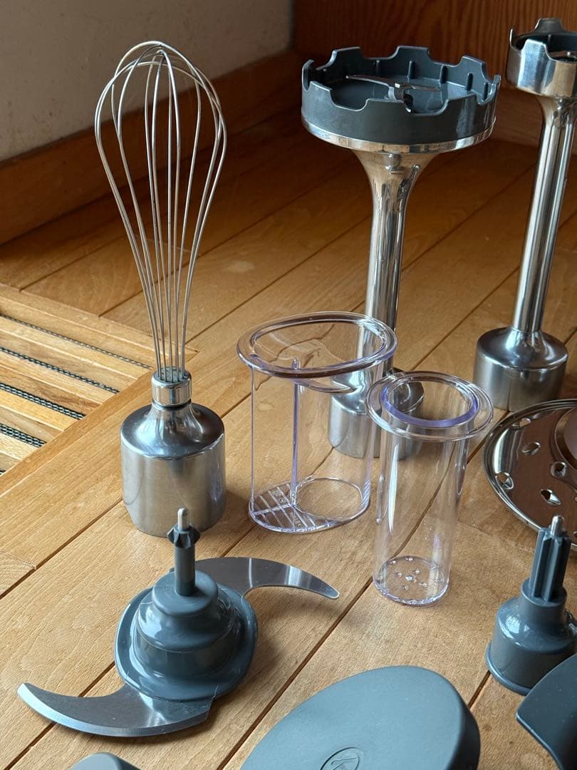 ※値下げ DeLonghi デロンギ ハンドブレンダーセット DHB891 WH