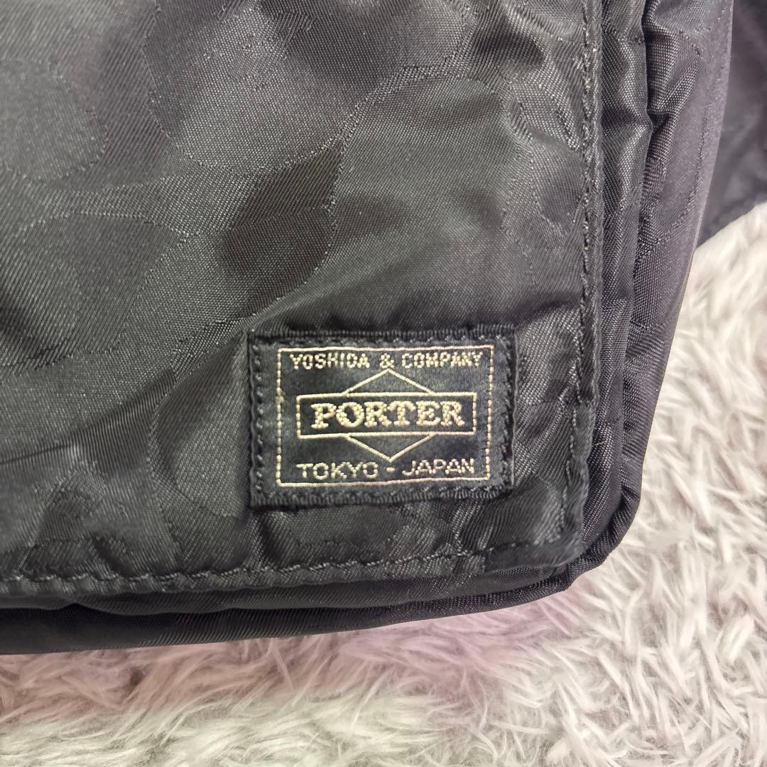 J*K様 希少 ポーター×エイプ コラボ ボディバッグ ウエストポーチ ブラック