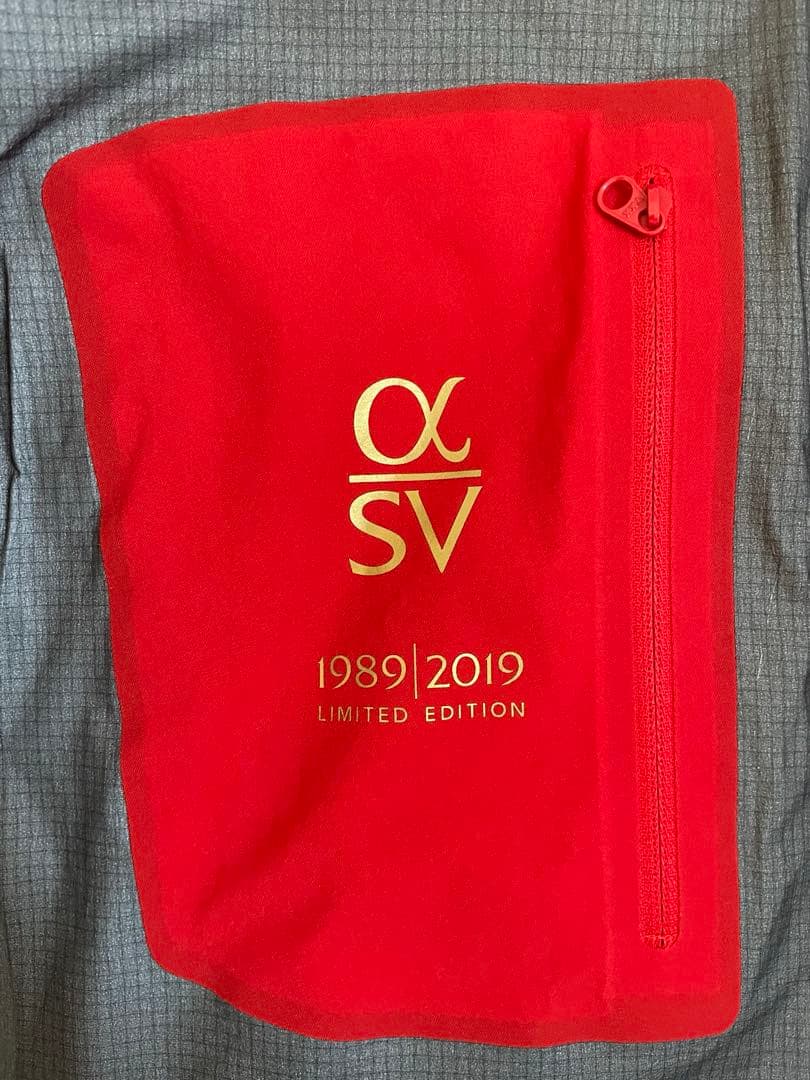 限定300枚Alpha SV Jacket2019 LimitedEdition