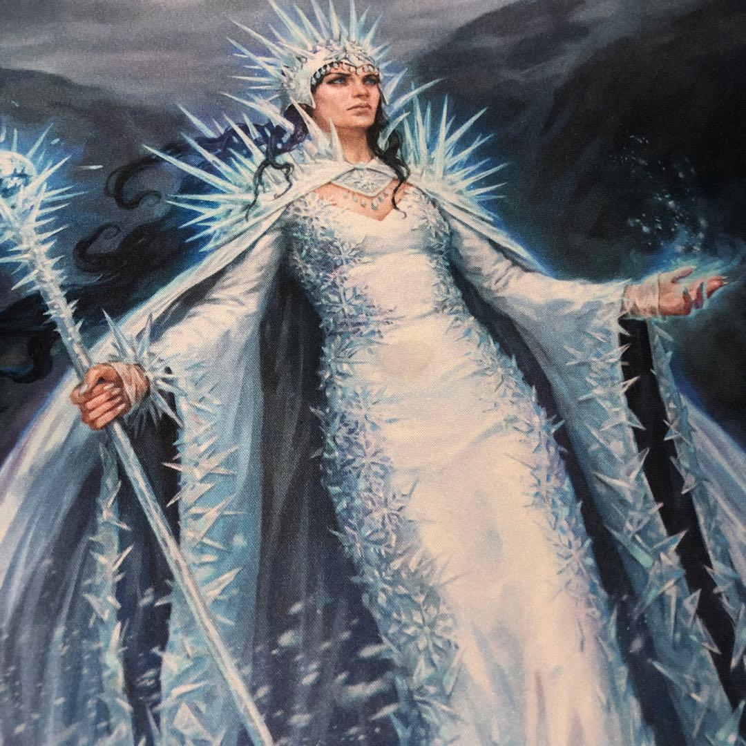 mtg プレイマット 氷冠のヒルダ サインド Ekaterina Burmak