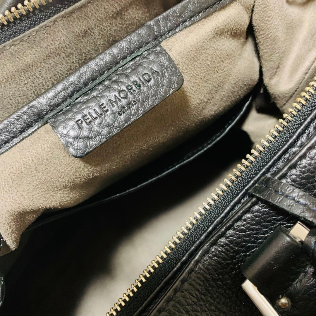 【美品】PELLE MORBIDA（ペッレモルビダ） トートバッグ