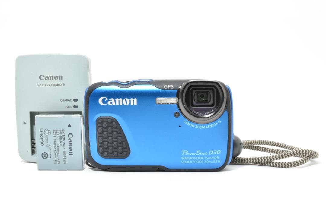 《 美品 》　キヤノン　Canon PowerShot D30 防水カメラ