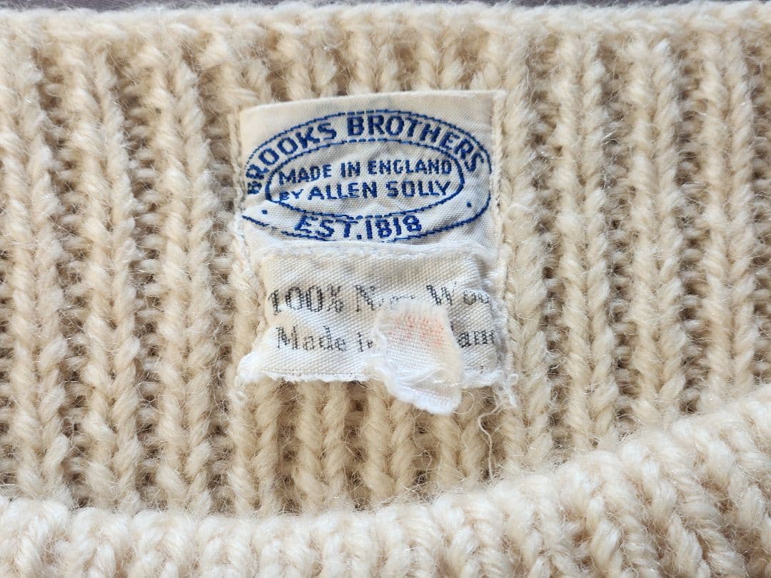 40-50s Brooks Brothers Award Sweater 極厚