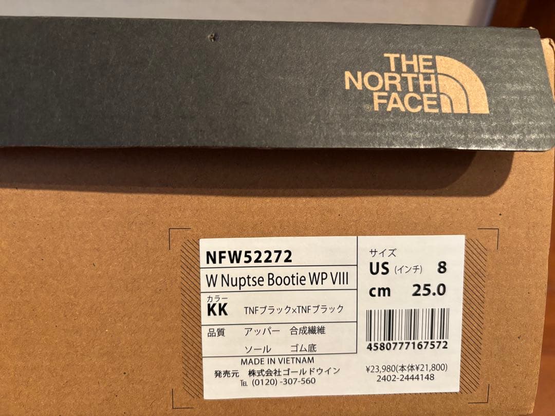 靴 THE NORTH FACE Nuptse Bootie NFW52272