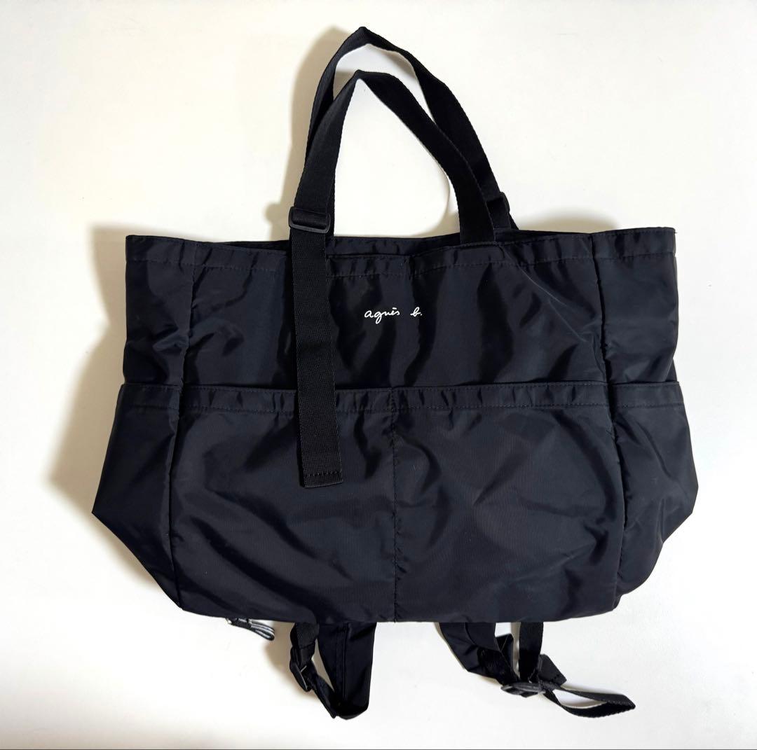 【今夜限定価格】agnesb アニエスベー　ペアレンツバッグ