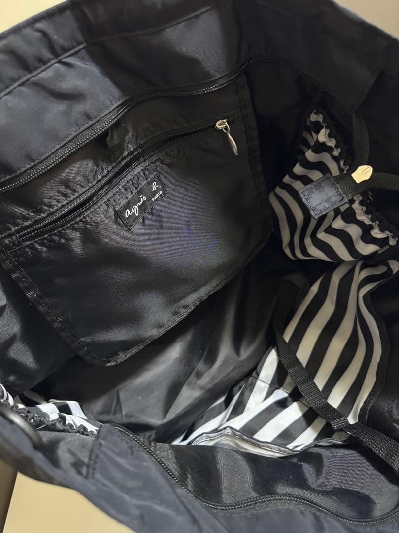 【今夜限定価格】agnesb アニエスベー　ペアレンツバッグ