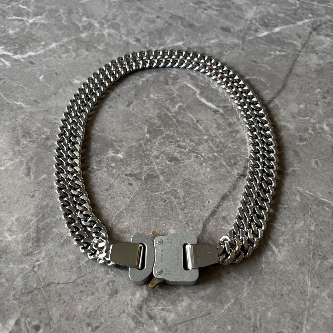 【1017 ALYX 9SM】2X Chain Buckle Necklace