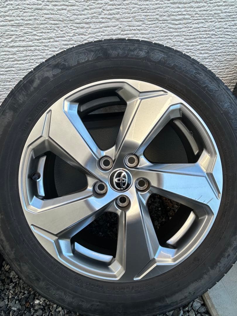 トヨタ純正 RAV4 Gグレード アルミホイール・タイヤ 4本セット　純正戻し