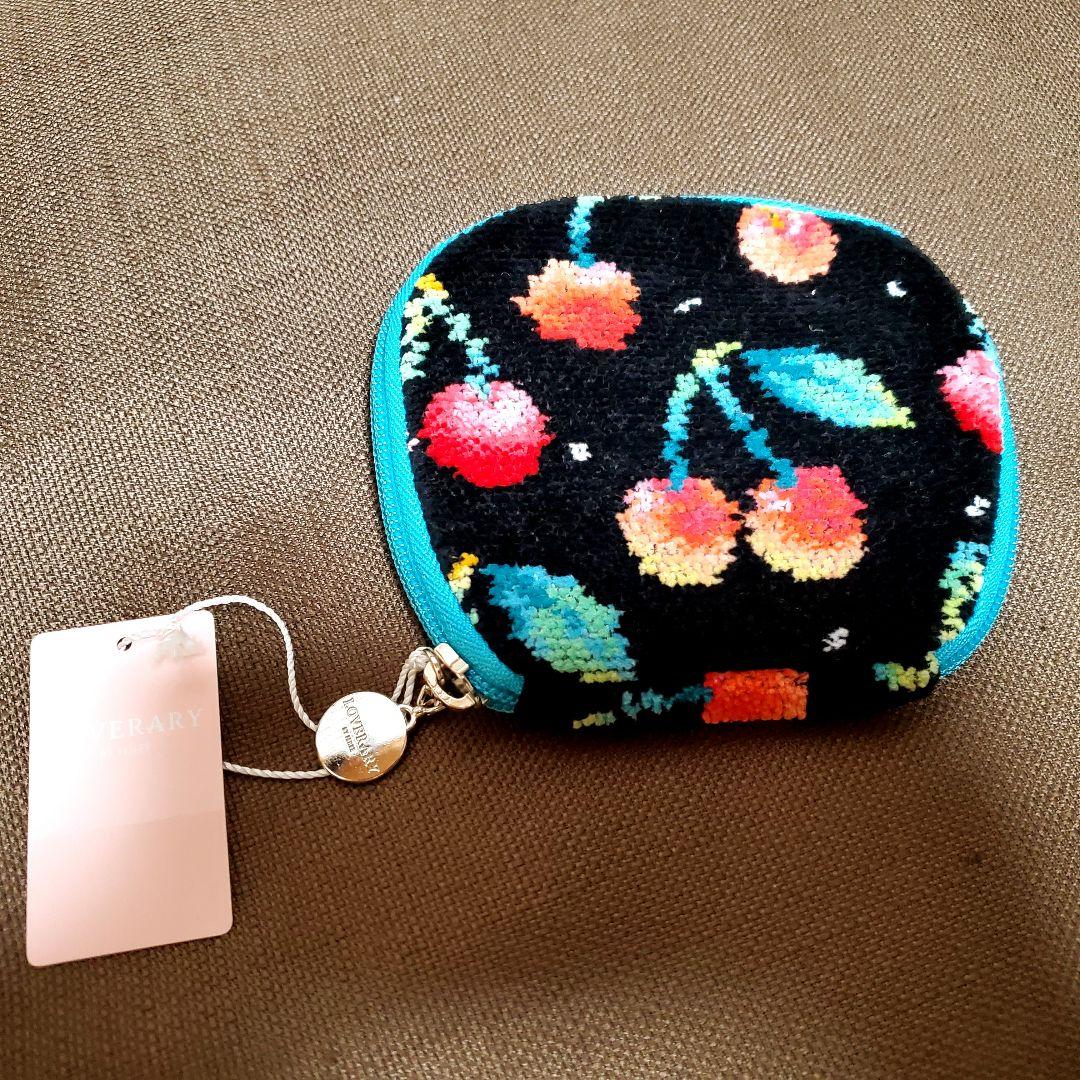 最終値下げ！ラブラリーバイフェイラー チェリー ドット ポーチ 新品未使用