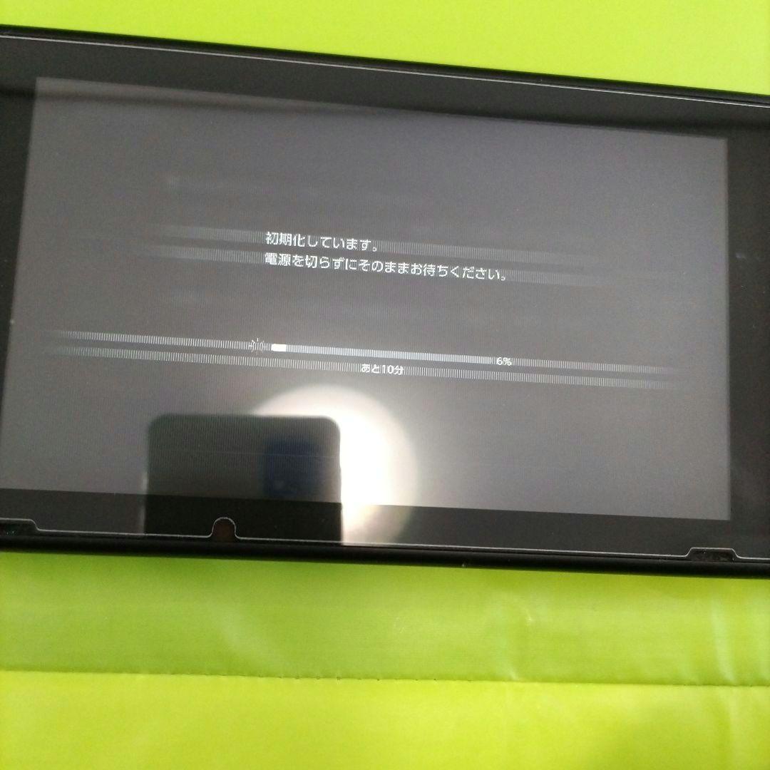 Nintendo Switch 本体一式 ジャンク ネオンパープル ネオンピンク