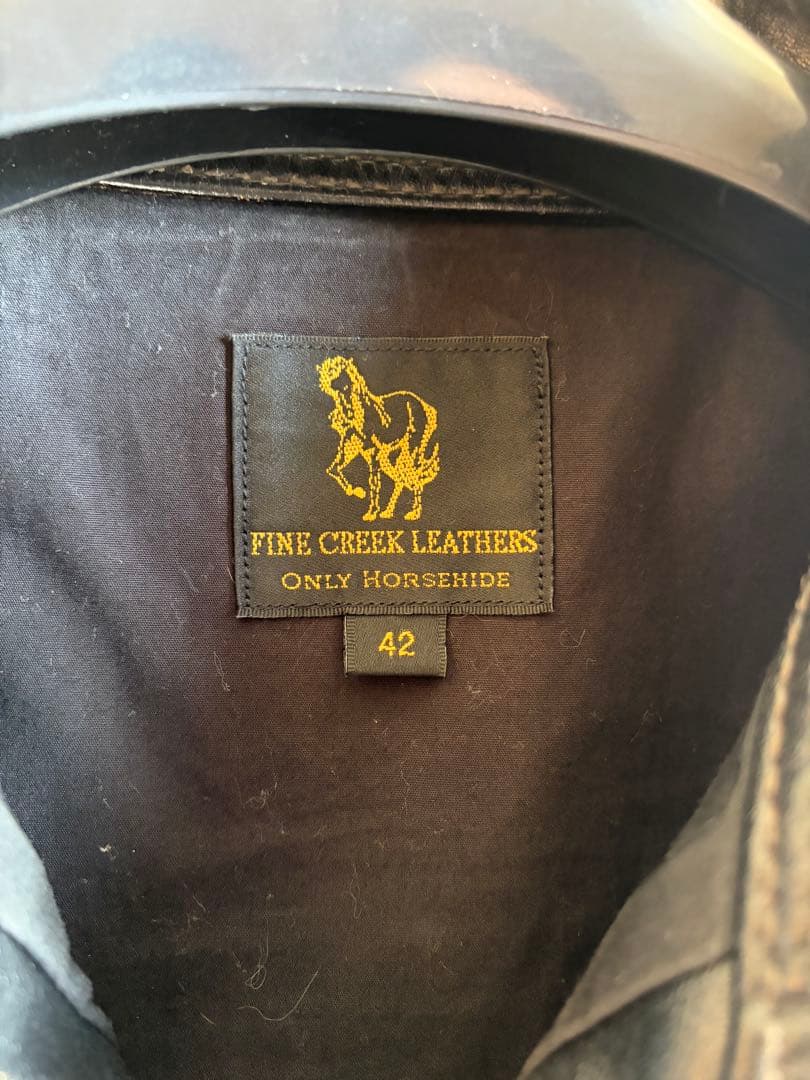 FINE CREEK LEATHERS Lynchburg 42 ブラック