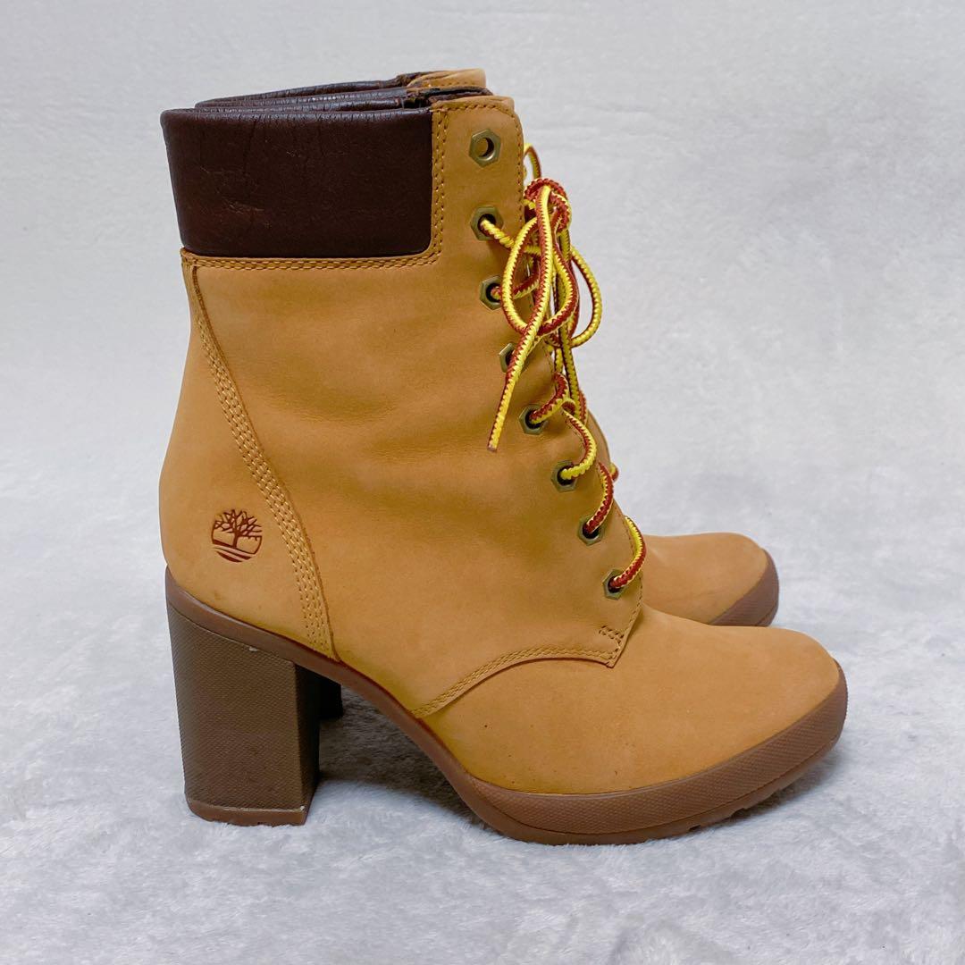 希少　ティンバーランド　アリントン　24cm　ハイヒール　ブーツ　グランシー