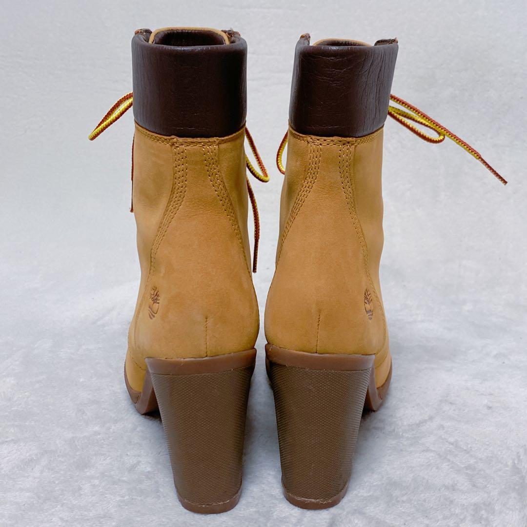 希少　ティンバーランド　アリントン　24cm　ハイヒール　ブーツ　グランシー