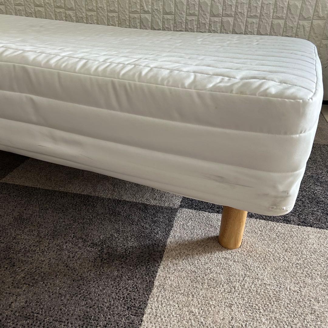 都内23区送料無料❗️ 無印良品　シングルベッド　脚付マットレス✨