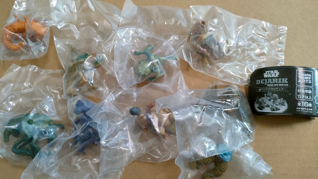 スター・ウォーズ　デジャリックホロチェス　全16種フルコンプ 通常カラー込み