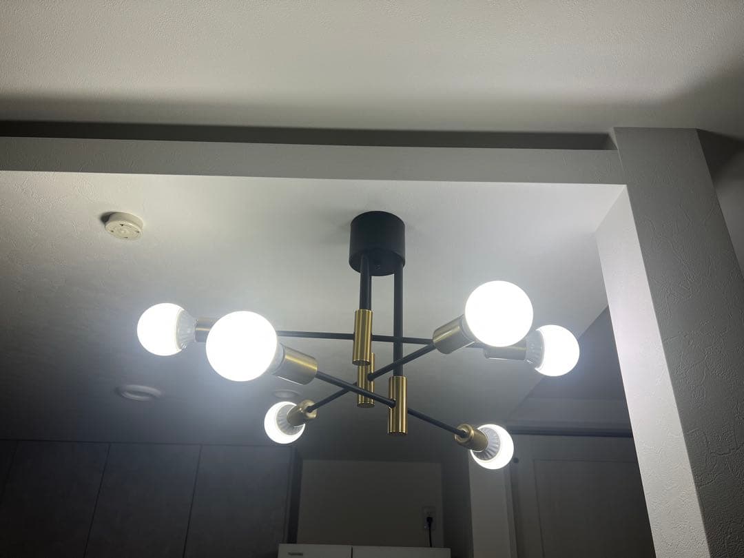 m*o様 引掛シーリング用 3色LED電球付きスパゲッティスタイルシーリングライ