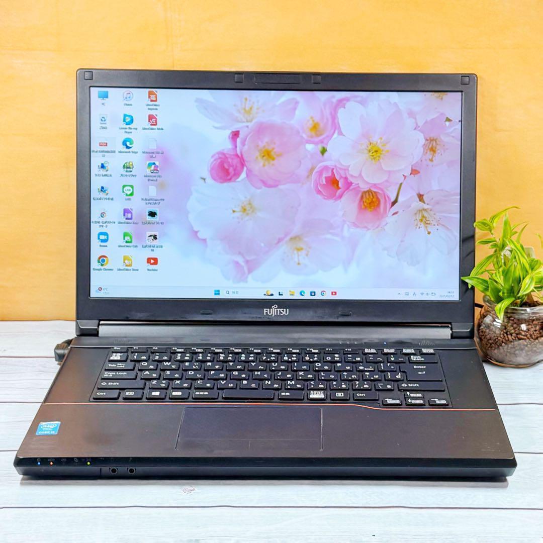 大特価❣️富士通Core i5☘️ノートPC メモリ8GB