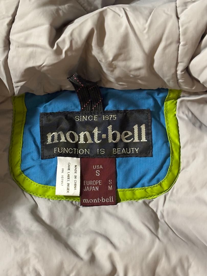 3回使用のみmontbellモンベルスキーウェアスノボセットレディースM
