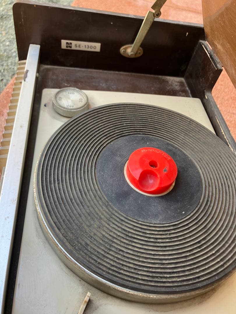 ナショナル Stereo ラジオ レコードプレーヤー真空管SE-1300