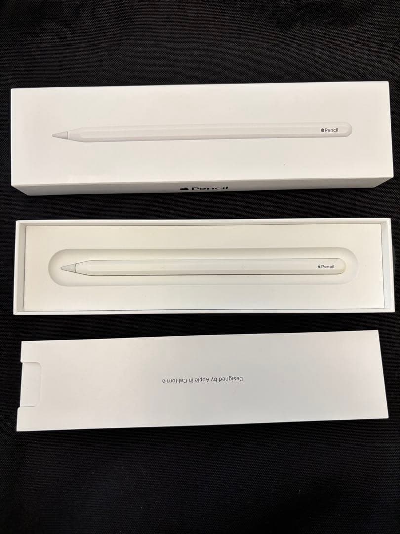 Apple Pencil アップルペンシル 第2世代 エレコム交換ペン先とセット