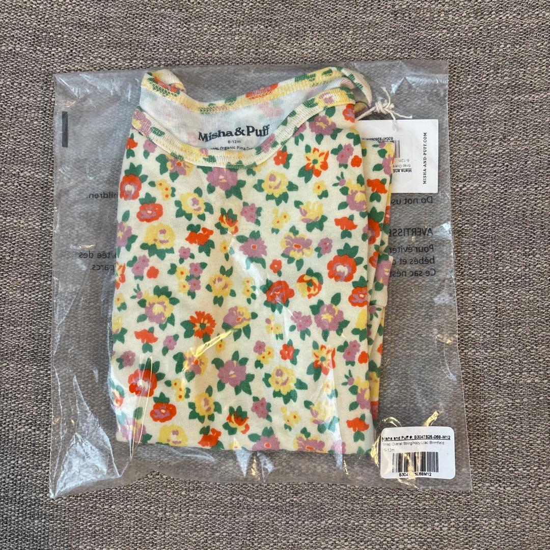 新品未使用 Misha and puff snap overall 6-12m